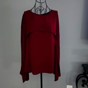 VERY J short sleeve with cape cover